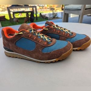 Danner Men’s 10 D Jag Low Dark Earth/Goblin Blue Hiking Shoes